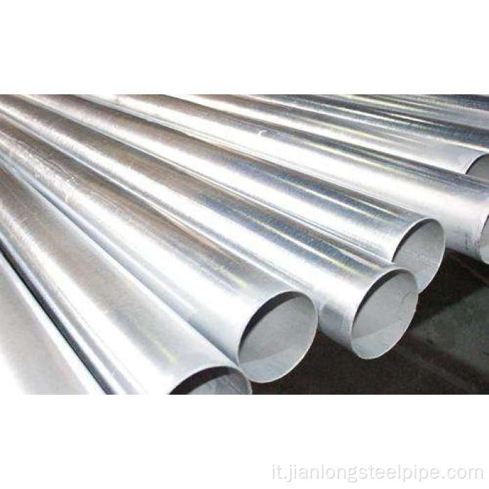 Tubo saldato galvanizzato BS EN10025